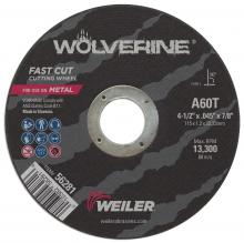 Weiler Abrasives 56281 - Cutting Wheel - Wolverine