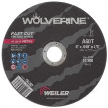 Weiler Abrasives 56282 - Cutting Wheel - Wolverine