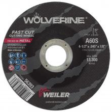 Weiler Abrasives 56393 - Cutting Wheel - Wolverine