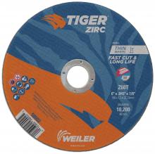 Weiler Abrasives 58002 - Cutting Wheel - Tiger Zirc