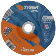 Weiler Abrasives 58022 - Cutting Wheel - Tiger Zirc