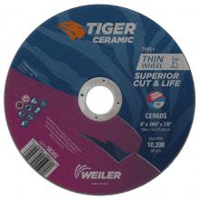 Weiler Abrasives 58302 - Cutting Wheel - Tiger Ceramic