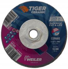 Weiler Abrasives 58306 - Cutting Wheel - Tiger Ceramic