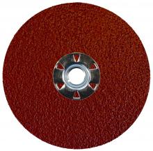 Weiler Abrasives 60612 - Resin Fiber Disc - Tiger Aluminum