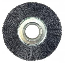 Weiler Abrasives 86126 - Abrasive Nylon Wheel Brush - Burr-Rx