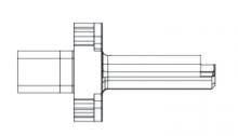 Pilot Precision 10033* - MH-Spline 35 Series Insert Holder