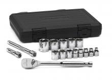 Apex 80589 - SET SKT SAE 3/8DR 6PT 16PC