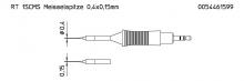 Apex T0054462671 - RT 1SCNWMS TIP CHISEL 0.3X0.1 CHROME