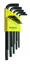 Bondhus 10937 - Set 13 Ball End L-wrenches .050-3/8"