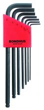 Bondhus 10992 - Set 7 Ball End L-wrenches 1.5-6mm