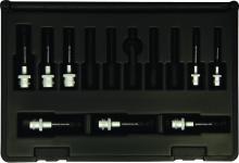 Bondhus 30487 - Set 8 ProHold Ball Bits 2" (3-10mm) w/Sockets in Molded Black Case