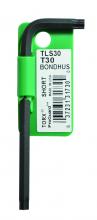 Bondhus 31730 - T30 TorxÂ® L-wrench - Short Arm - Tagged & Barcoded