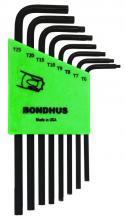 Bondhus 31832 - Set 8 TorxÂ® L-wrenches - Long Arm Style - T6-T25