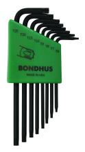 Bondhus 32432 - Set 8 Tamper Resistant TorxÂ® L-wrenches - TR6-TR25