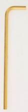 Bondhus 29178 - 11mm GoldGuard Plated Hex L-wrench - Long - Bulk