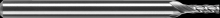 RobbJack SR-4-055-DLC - SR-4-055-DLC SR Series Tuffy Grade Miniature End Mill