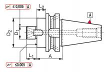 Ceratizit 8231512768 - SHELL MILL ADAPTER