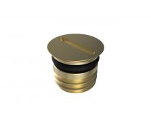 Jergens 5PL12002 - CHIP PLUG, 12MM THD, BRASS WITH O-RING