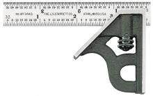 LS Starrett 11H-4-4R - COMBINATION SQUARE, 4", 4R GRADS