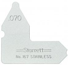 LS Starrett 167-070 - RADIUS GAGE, .070"