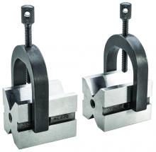 LS Starrett 278 - V BLOCKS (PAIR) WITH CLAMPS