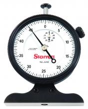 LS Starrett 640JZ - DIAL DEPTH GAGE, 0-1/2" RANGE, .0005" GRAD