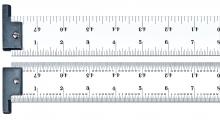 LS Starrett CH404R-48 - HOOK RULE, 48", 4R GRAD, HEAVY SPRING TEMPERED