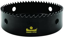 LS Starrett CT600 - HIGH PERFORMANCE TRIPLE CHIP TUNGSTEN CARBIDE TIPPED HOLE SAW, 6" - 152mm DIAMETER