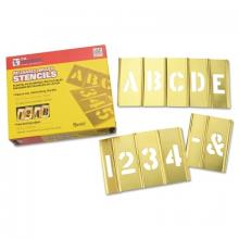 C.H. Hanson 10068 - C.H. Hanson Brass Stencil Letter & Number Sets