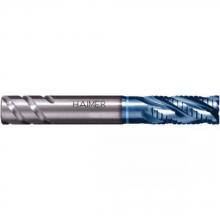 HAIMER F1304NNL3/8ZCAA - HAIMER MILL Power Series - F1304NN Chamfer rough toothing Solid carbide end mill