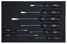 Williams JHWF100P-8MD - 8 pc Endurogrip™ Screwdriver Set in 1/3 Foam Drawer Insert