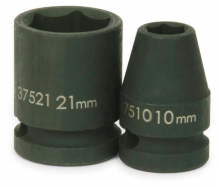 Williams JHW37510 - 1/2" Drive Shallow Impact Sockets, 6-Point, Metric