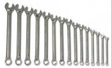 Williams JHWMWS-15A - 15 pc Metric SUPERCOMBO® Black Combination Wrench Set