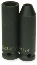 Williams JHW36320 - 3/8" Drive Deep Impact Sockets, 6-Point, SAE