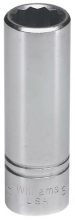 Williams JHWSMD-1227 - 1/2" Drive 12-Point Metric 27 mm Deep Socket