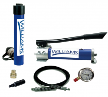 Williams JHW1HP25T06 - 25 Ton, 6" Stroke Single Acting Cylinder And Two-Speed Hand And Pump