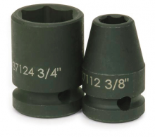 Williams JHW37122 - 1/2" Drive Shallow Impact Sockets, 6-Point, SAE