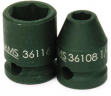 Williams JHW36112 - 3/8" Drive Shallow Impact Sockets, 6-Point, SAE