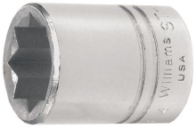 Williams JHWST-840 - 1/2" Drive 8-Point SAE 1-1/4" Shallow Socket