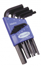 Williams JHW10507 - 7 pc Metric Folding Hex Key Set