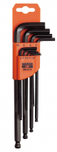 Williams JHW13213 - 13 pc SAE Folding Ball Hex Key Long Set