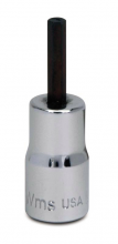 Williams JHWMA-6A - 1/4" Drive SAE 3/16" Standard Length Hex Bit Socket