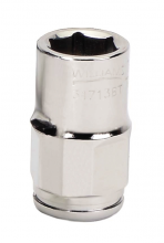 Williams JHW31712BT - 3/8" Drive 6-Point Metric 12 mm Bolt Thru Socket