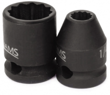 Williams JHW35314 - 3/8" Drive SAE 7/16" Impact Shallow Socket