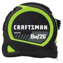 CRAFTSMAN CMHT37126S - CRAFTSMAN Hi-Vis 1-In. X 26Ft/8M Tape Measure