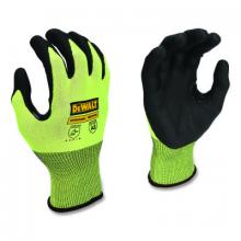 DEWALT DPG833TL - DeWalt Hi-Vis HPPE Cut Touchscreen Gloves