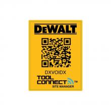 DEWALT DCE052 - DEWALT QR LABEL - SMALL, NA113982