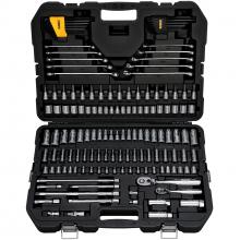 DEWALT DWMT72164 - DEWALT Socket Set, 1/4-Inch & 3/8-Inch Drive, Standard And Metric, 156-Piece