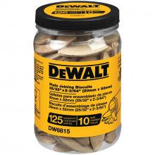 DEWALT DW6815 - DEWALT Tube Of 125 No. 10 Size Biscuits