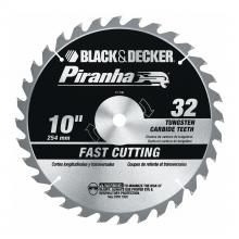 STANLEY 77-740 - STANLEY 10" Piranha 32T Saw Blade - Ca